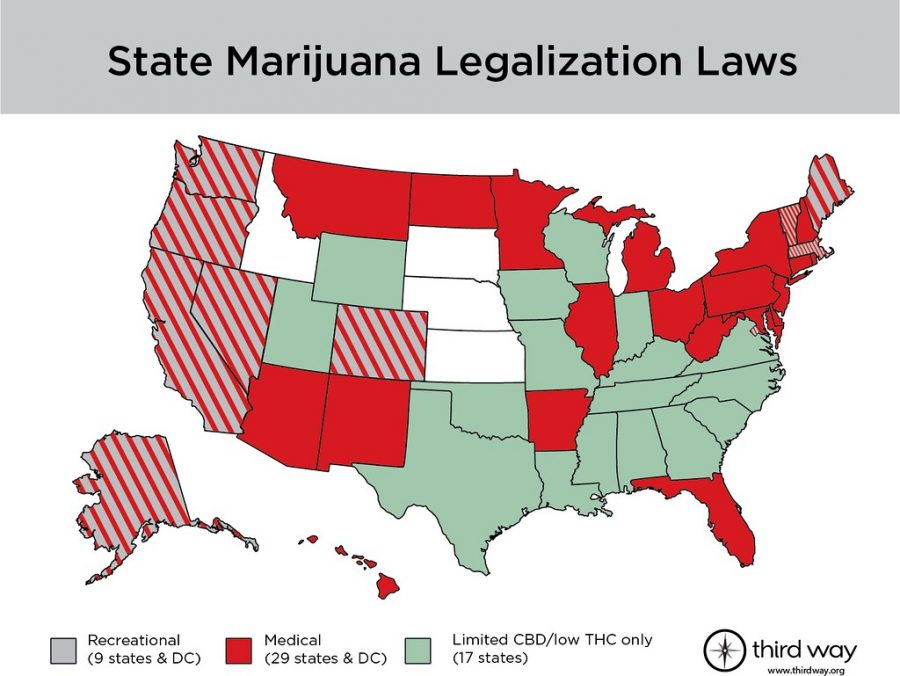 State+Marijuana+Legalization+Laws-2017